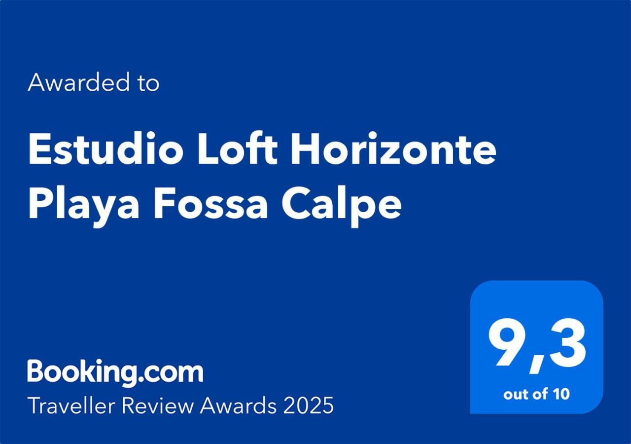 Estudio Loft Horizonte Playa Fossa Calpe Ngoại thất bức ảnh